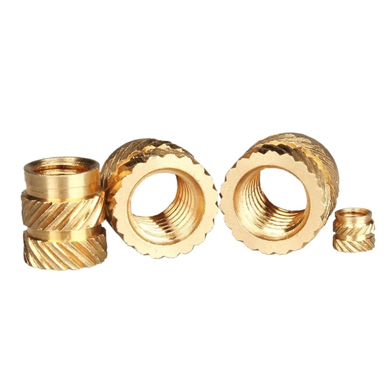 براس M3X4 6X5 تدفئة قالب صمولة خيوط إدراجات للطباعة ثلاثية الأبعاد 30 قطعة - Image 3